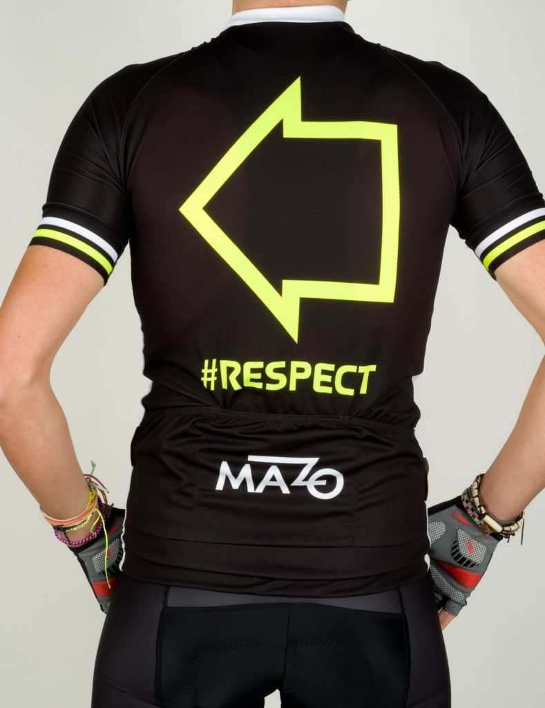Maillot respeto ciclistas