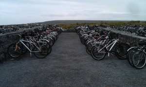 Bicicletas en Islas de Aran