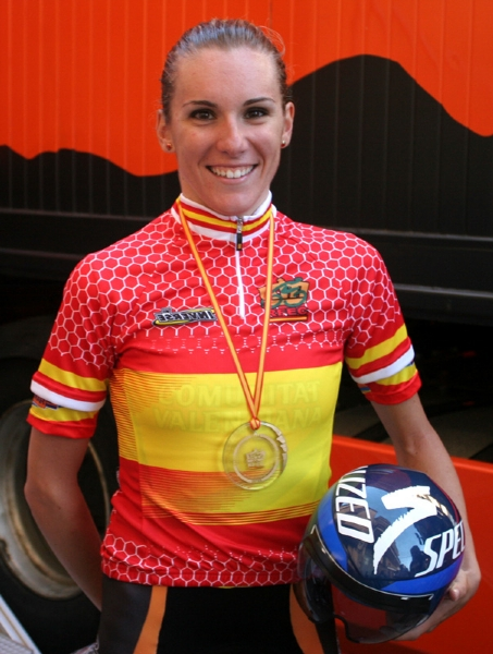 Anna Sanchís forma parte del equipo español de ruta