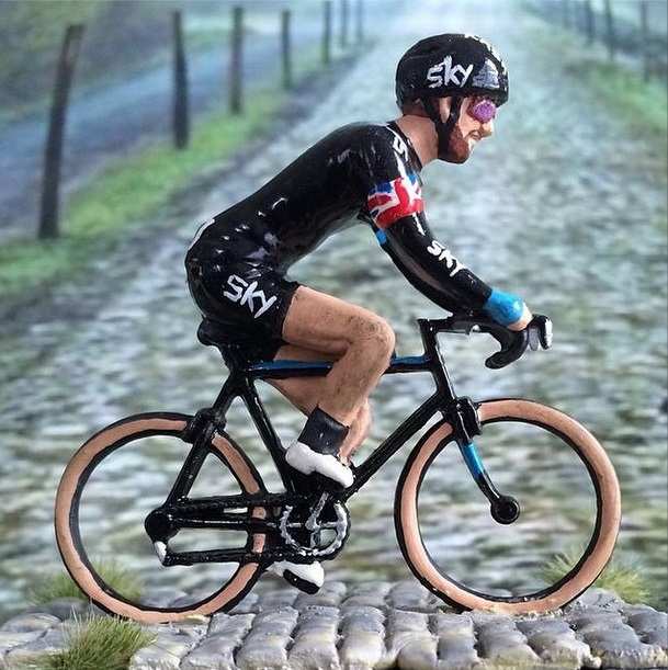 Wiggins en la Paris Roubaix