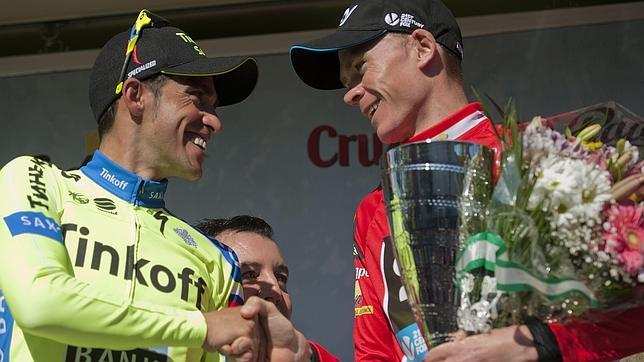 froome-contador podium vuelta a Andalucía 2015