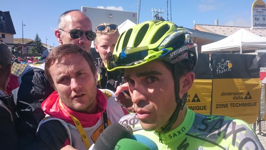Alberto Contador doblete