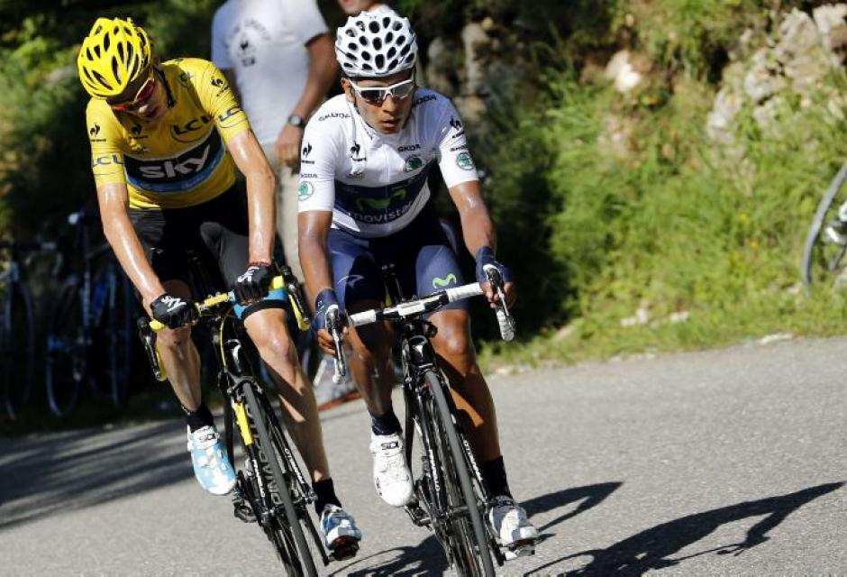 Sería muy bonito ver de nuevo este duelo entre Quintana y Froome en la Vuelta