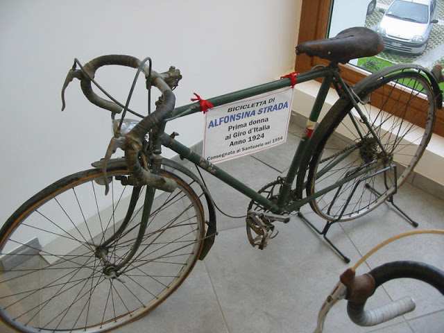 La bicicleta de Alfonsina, ahora es una pieza de colección