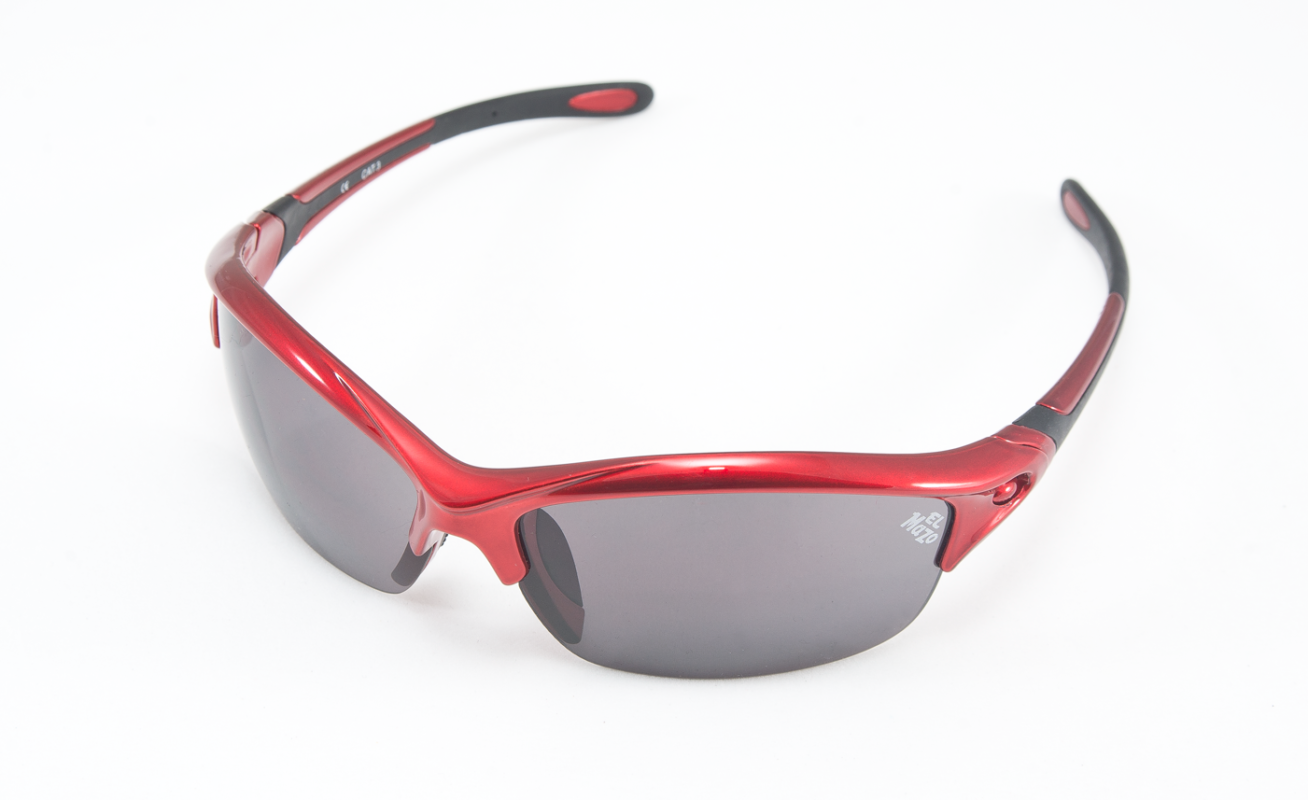 Gafas de sol ciclismo El Mazo rojas