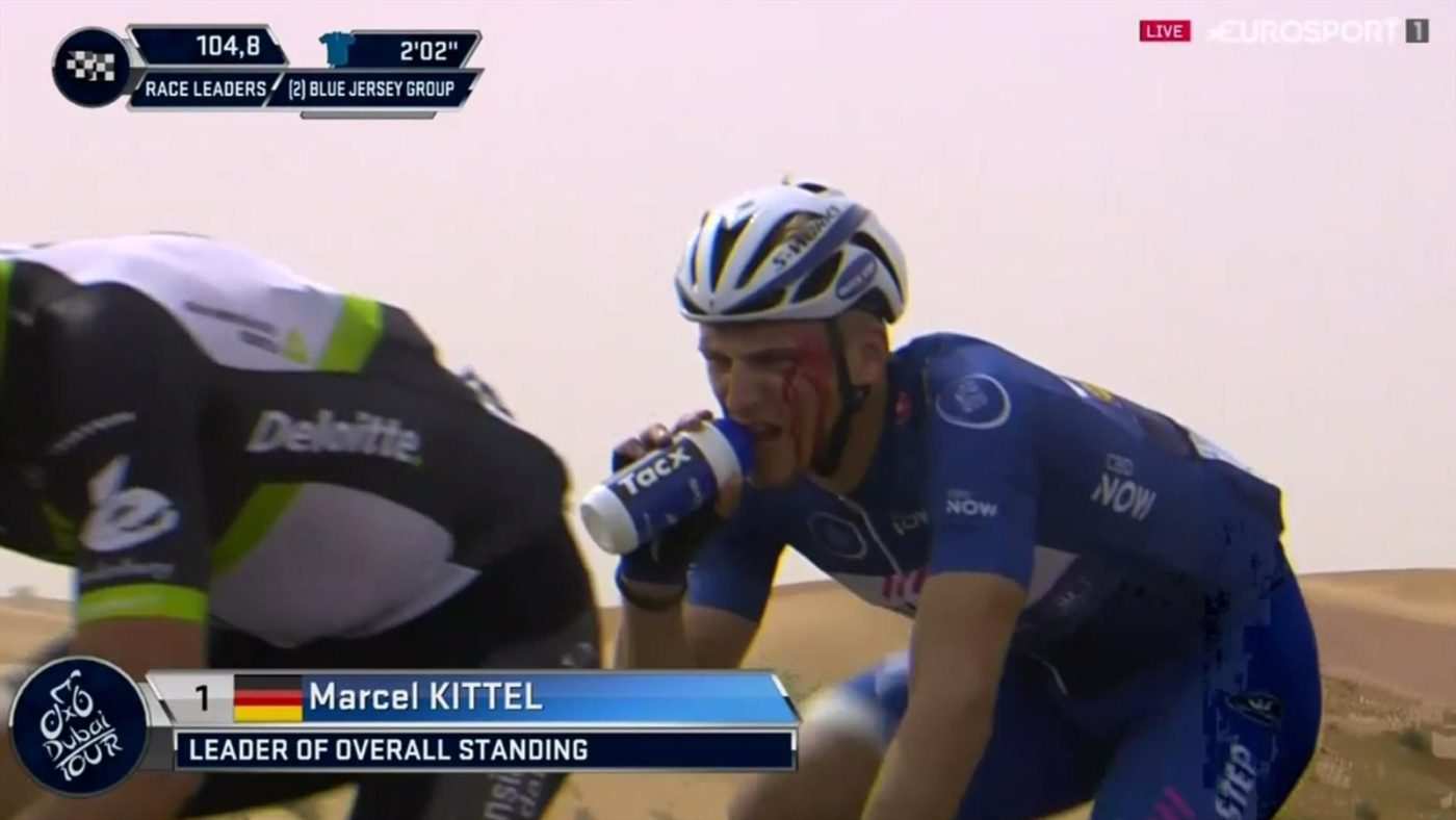 La ceja de Kittel visiblemente dañada