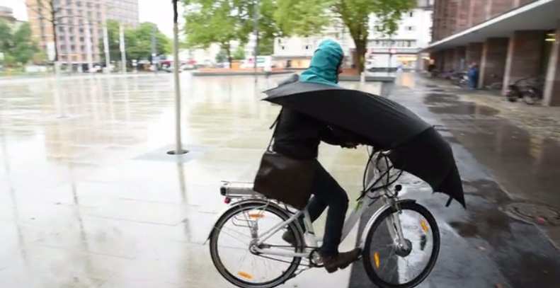 Bici paraguas
