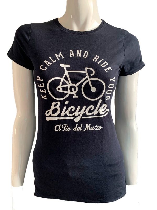 Camiseta mujer bicicleta