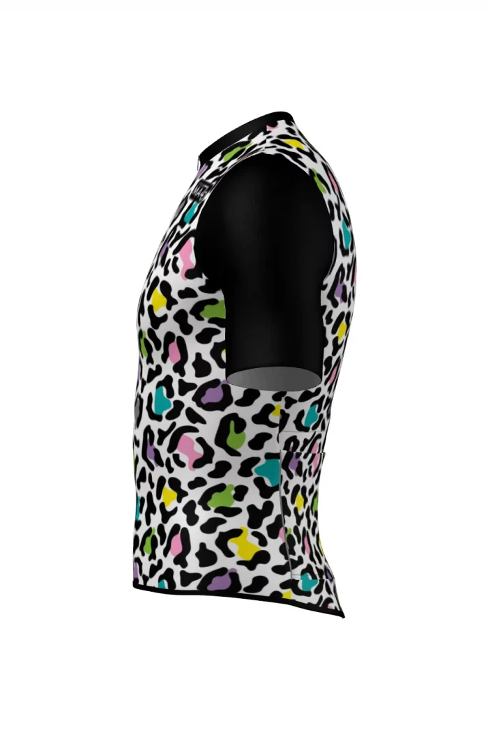 Maillot leopardo vista lateral