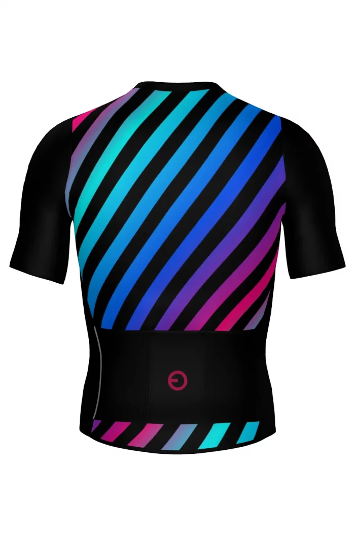 Maillot de rayas vista trasera