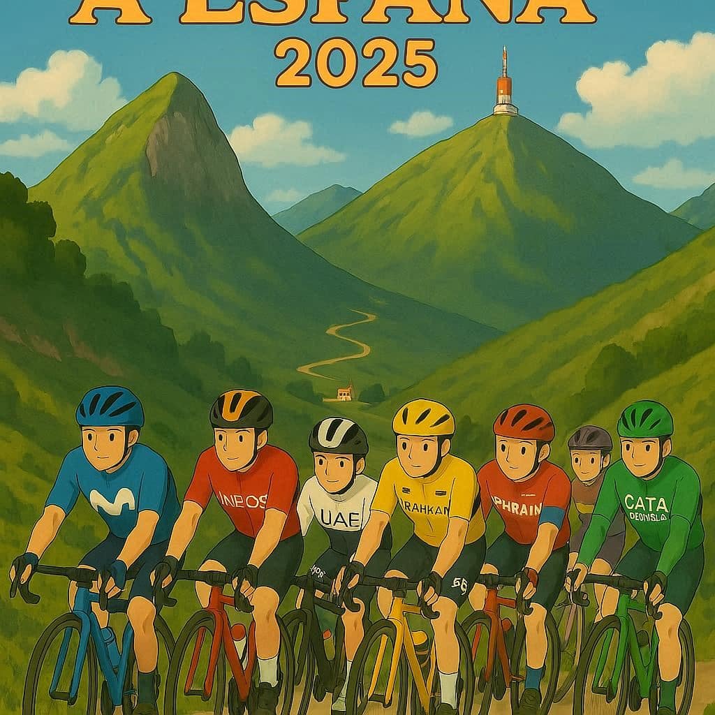 Vuelta España en dibujos